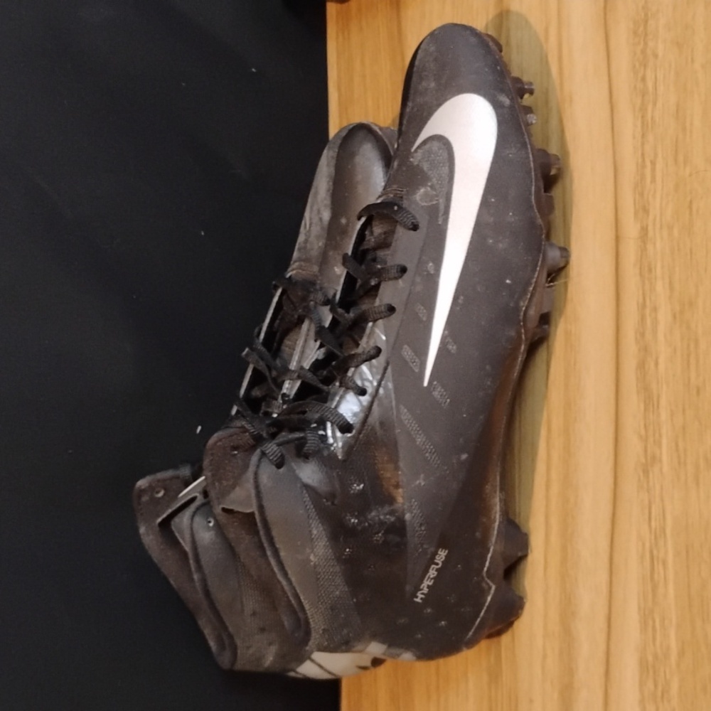 Nike Vapor Carbon Elite Men's 13 US Hyperfuse Football Cleats 511335-001